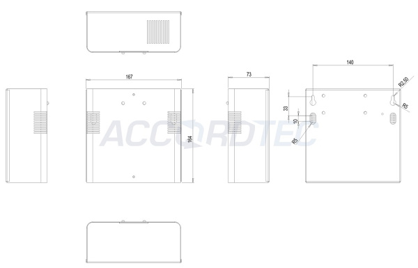 ББП-20 Блок бесперебойного питания ACCORDTEC, 12 В, 2 A